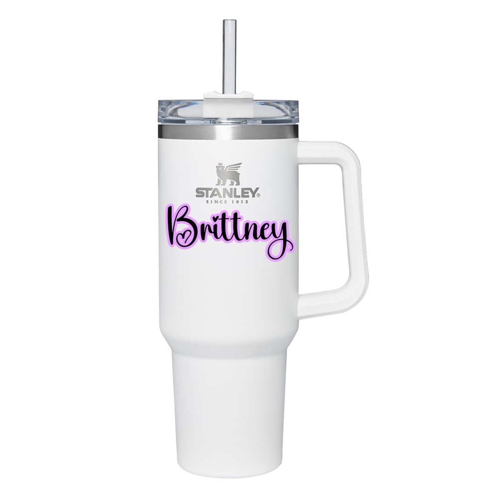 Custom Name Tumbler Sticker – Waterproof Vinyl Decal – Handmade - Picture 4 of 9